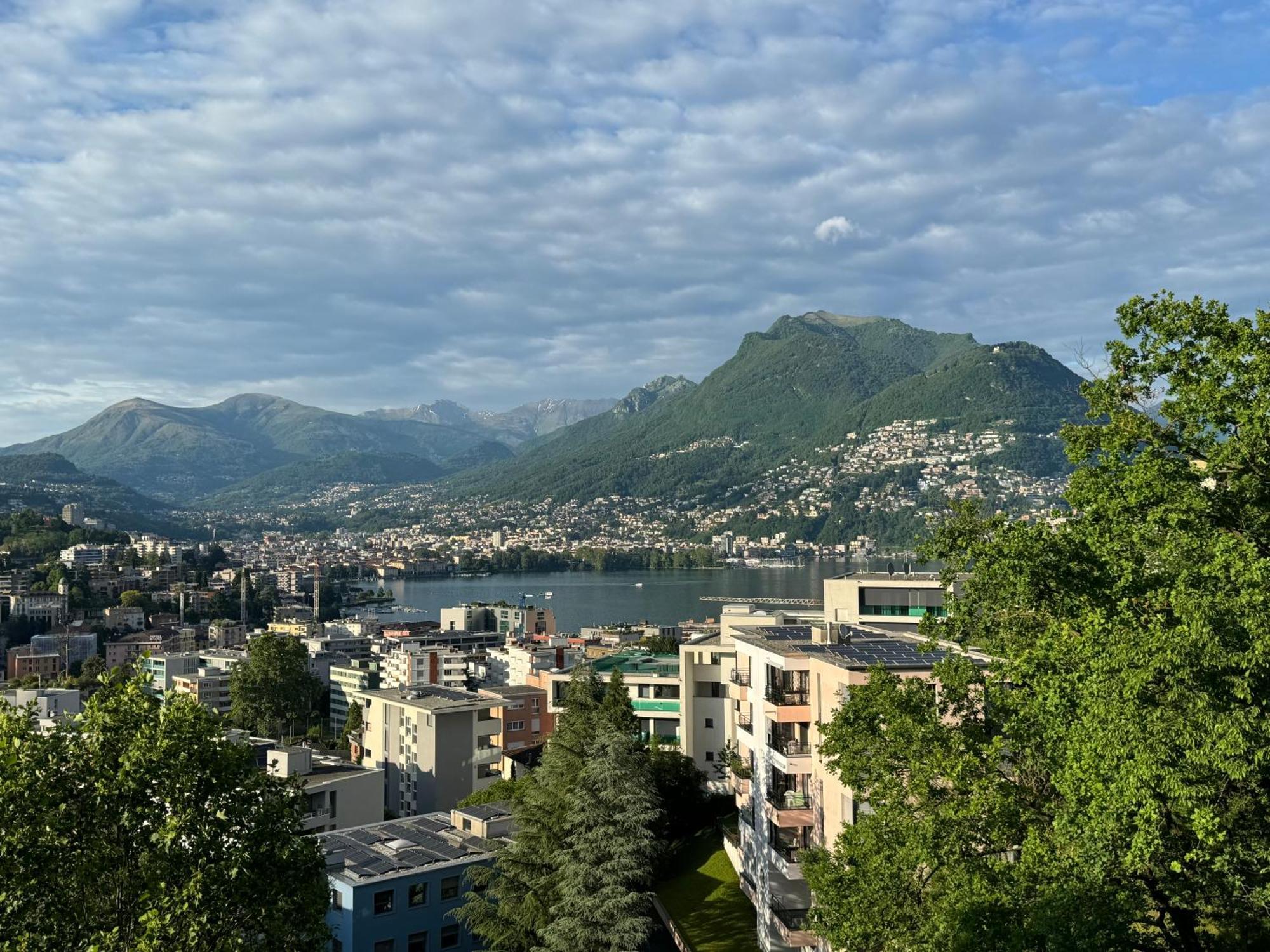 Panorama Suite In Lugano - Pazzallo Paradiso Luaran gambar