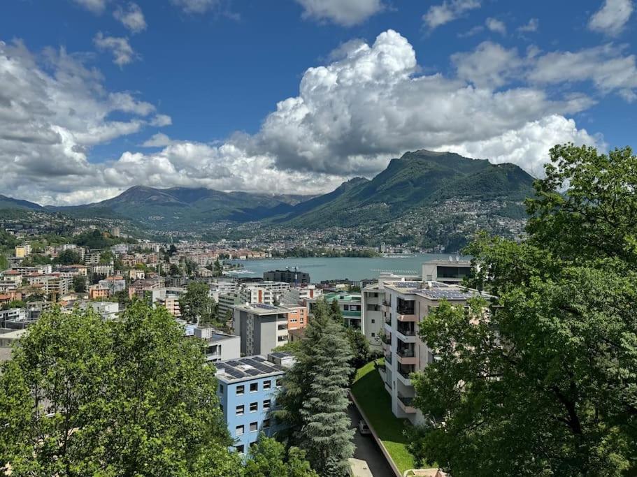 Panorama Suite In Lugano - Pazzallo Paradiso Luaran gambar