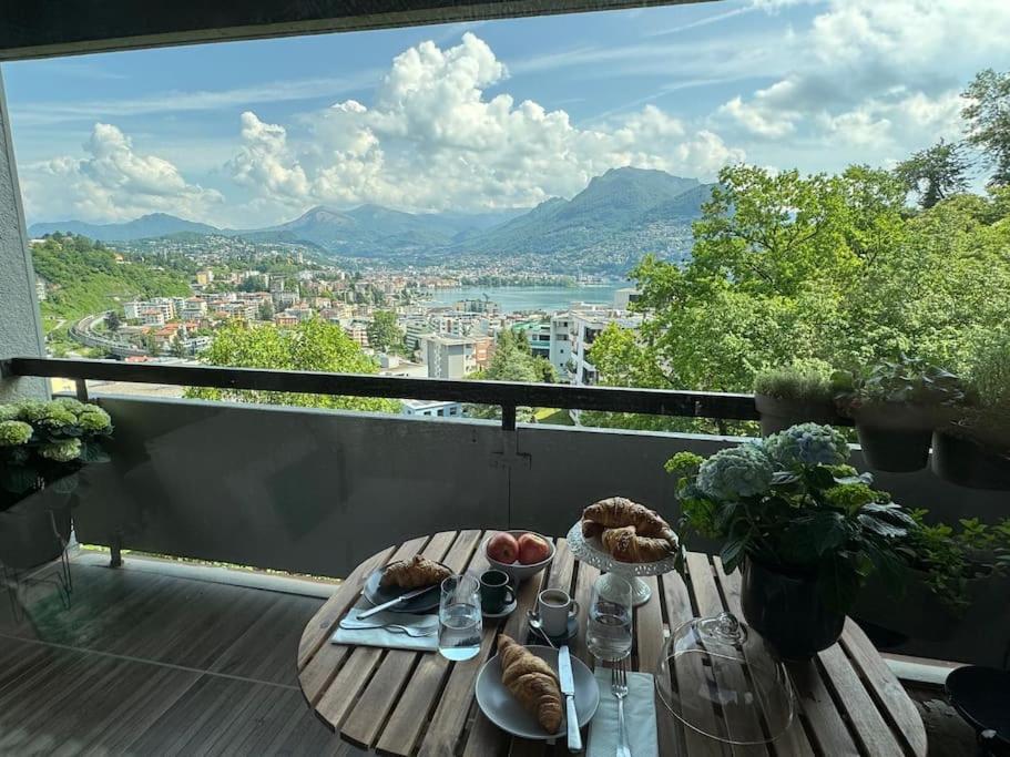 Panorama Suite In Lugano - Pazzallo Paradiso Luaran gambar